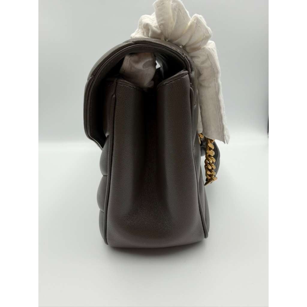 Saint Laurent Paris CC31 Size: OS / YSL Loulou Medium Shoulder Bag in Dark Brown Size ONE SIZE - 3 Thumbnail