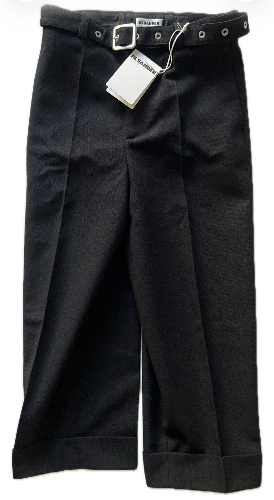 Jil Sander Jil Sander belted cropped trousers 46 Size US 30 / EU 46 - 6 Thumbnail