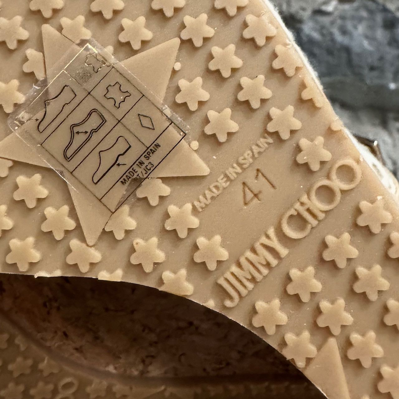 Jimmy Choo Jimmy Choo Prova Floral Embroidered Cork Wedge Sandals Size US 11 / IT 41 - 10 Thumbnail