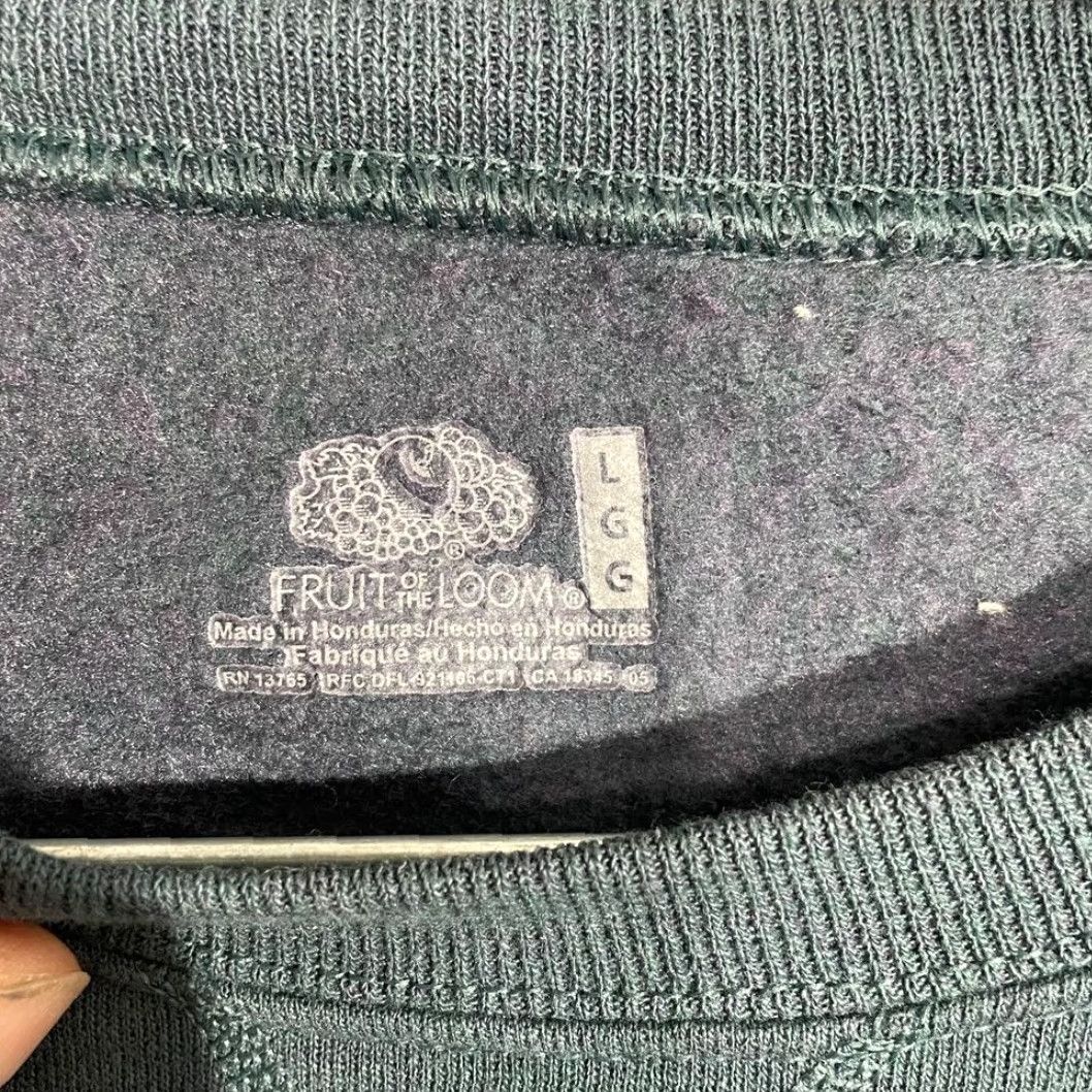 Fruit Of The Loom Fruit Of The Loom Crewneck Casual Sweater Three Dog Bone Print Design Womens L Blue Shirt Size L / US 10 / IT 46 - 3 Thumbnail