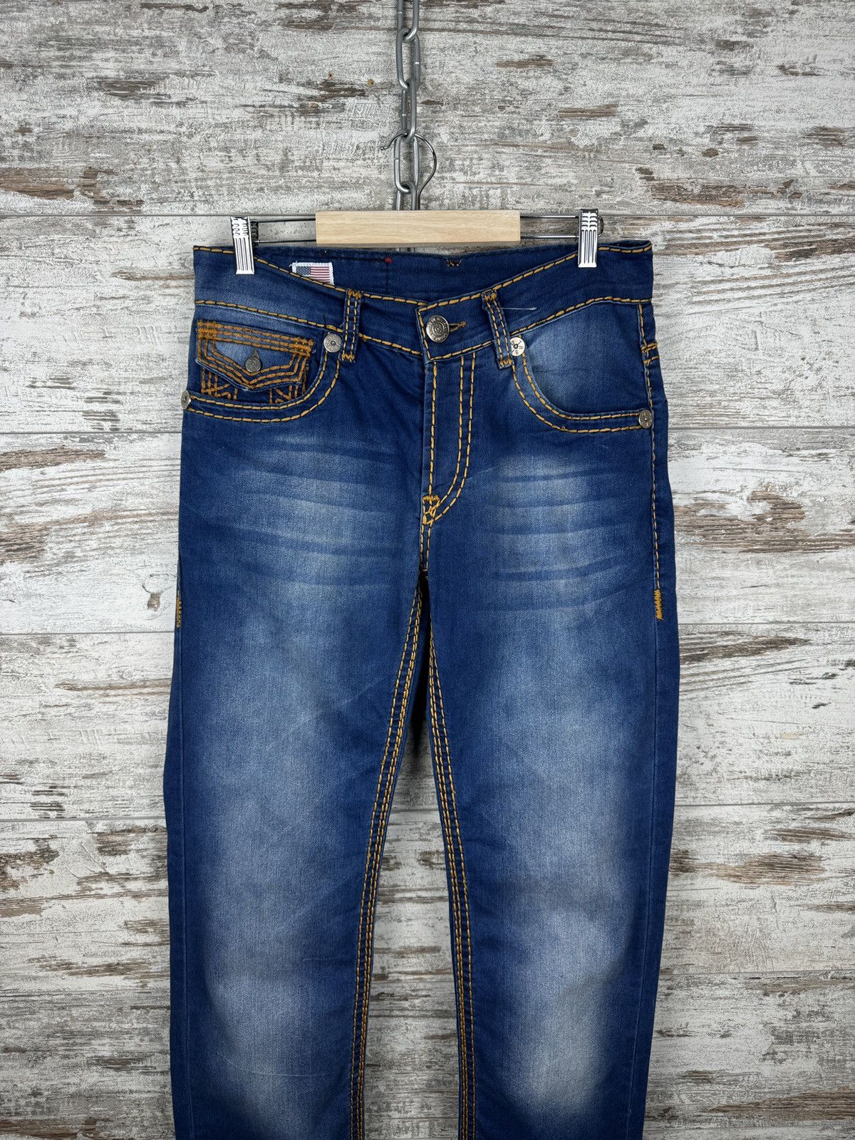 Japanese Brand × True Religion × Vintage Mens Vintage True Religion Jeans Japanese style denim pants Size US 31 - 4 Thumbnail