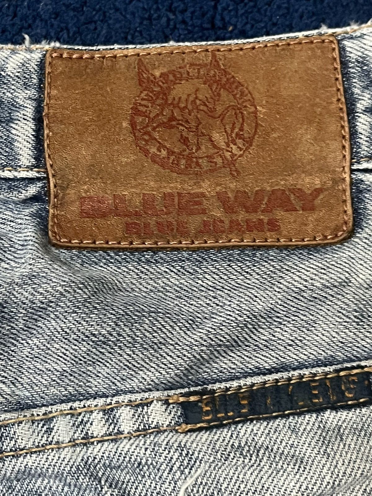 Blue Blue Japan Vintage Blue Way Baggy Jeans Size US 34 / EU 50 - 12 Thumbnail