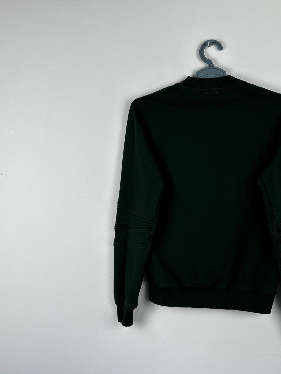 Dolce & Gabbana Men’s Dolce & Gabbana Green Leather Logo Sweatshirt Size US M / EU 48-50 / 2 - 9 Thumbnail