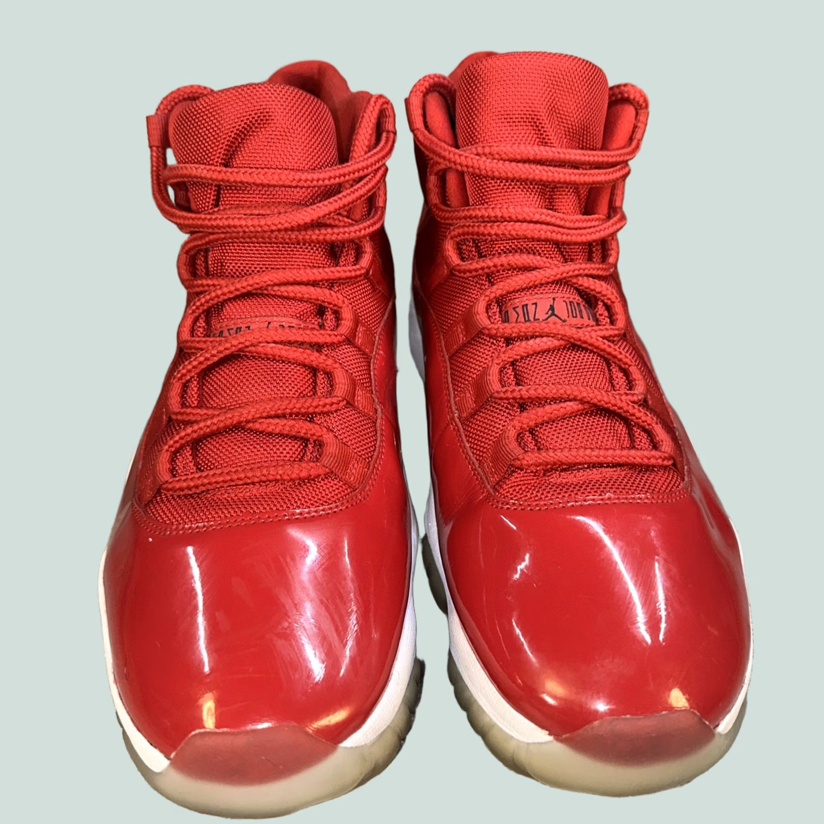 Jordan Brand Size 12 Jordan 11 Retro High Win Like '96 Men's Sneakers Red Size US 11 / EU 44 - 1 Thumbnail