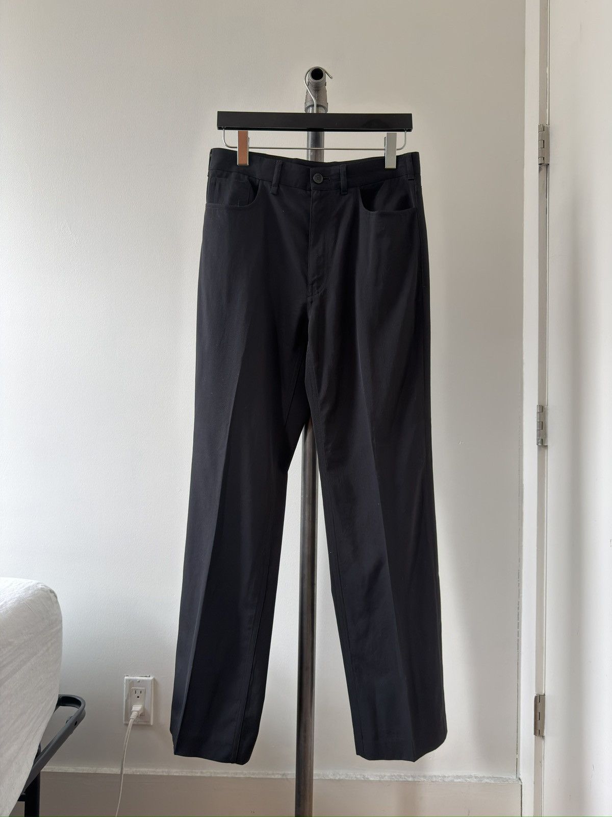 Balenciaga Wide Wool 5-Pocket Trousers Size US 28 / EU 44 - 1 Thumbnail