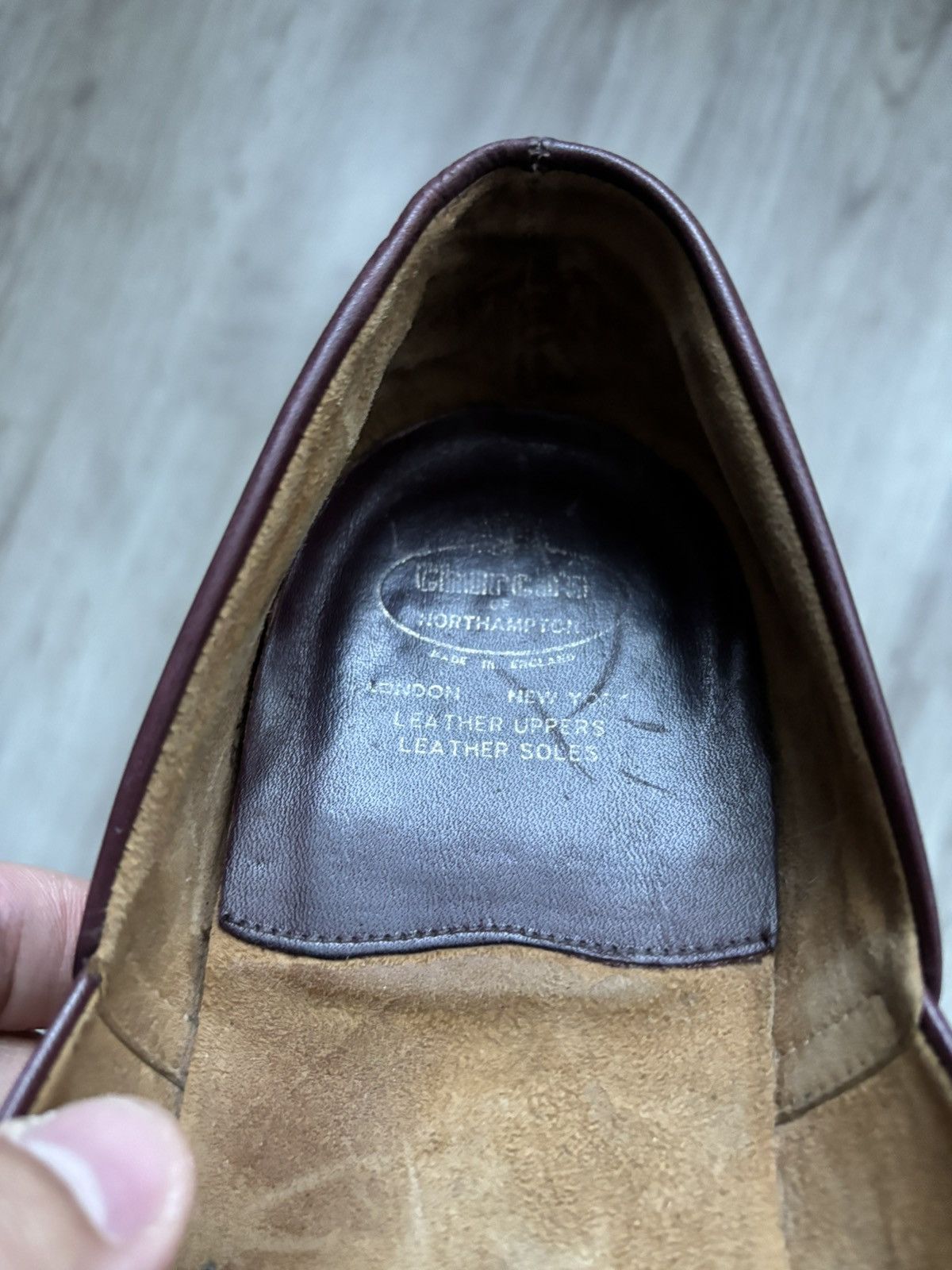 Church's Vintage Church’s Brown Leather Flats Shoes UK 9 / US 10 Size US 10 / EU 43 - 19 Thumbnail