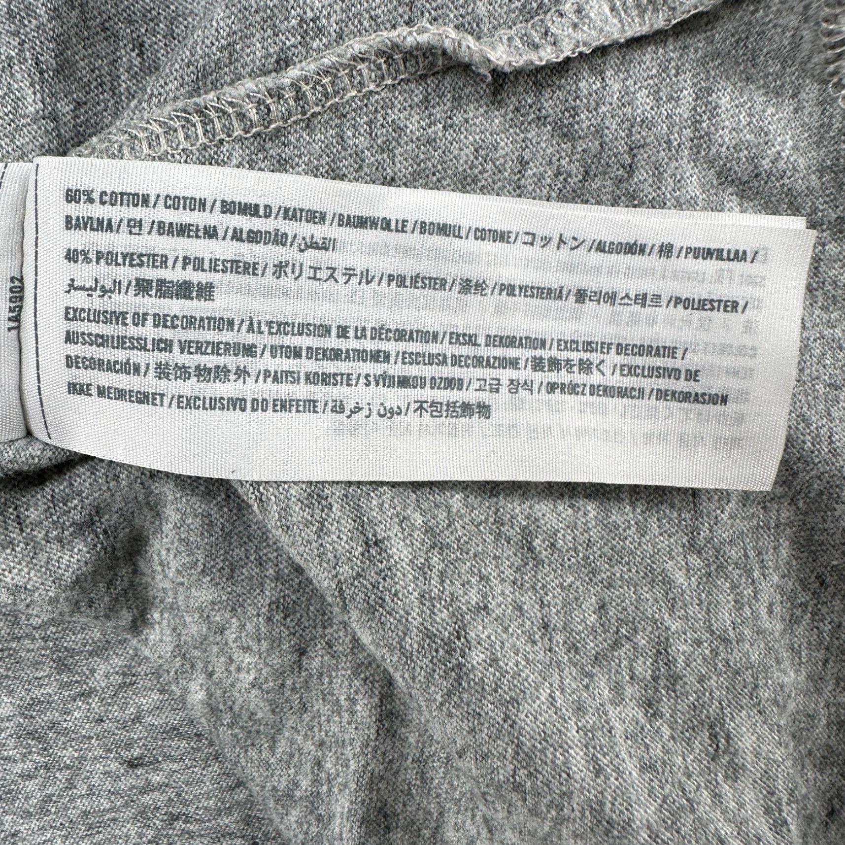 Abercrombie & Fitch Abercrombie & Fitch Shirt Mens L Gray Adirondack Region Patch Tee Outdoors Y2K Short Sleeve Crew Neck Graphic Print Size US L / EU 52-54 / 3 - 3 Thumbnail