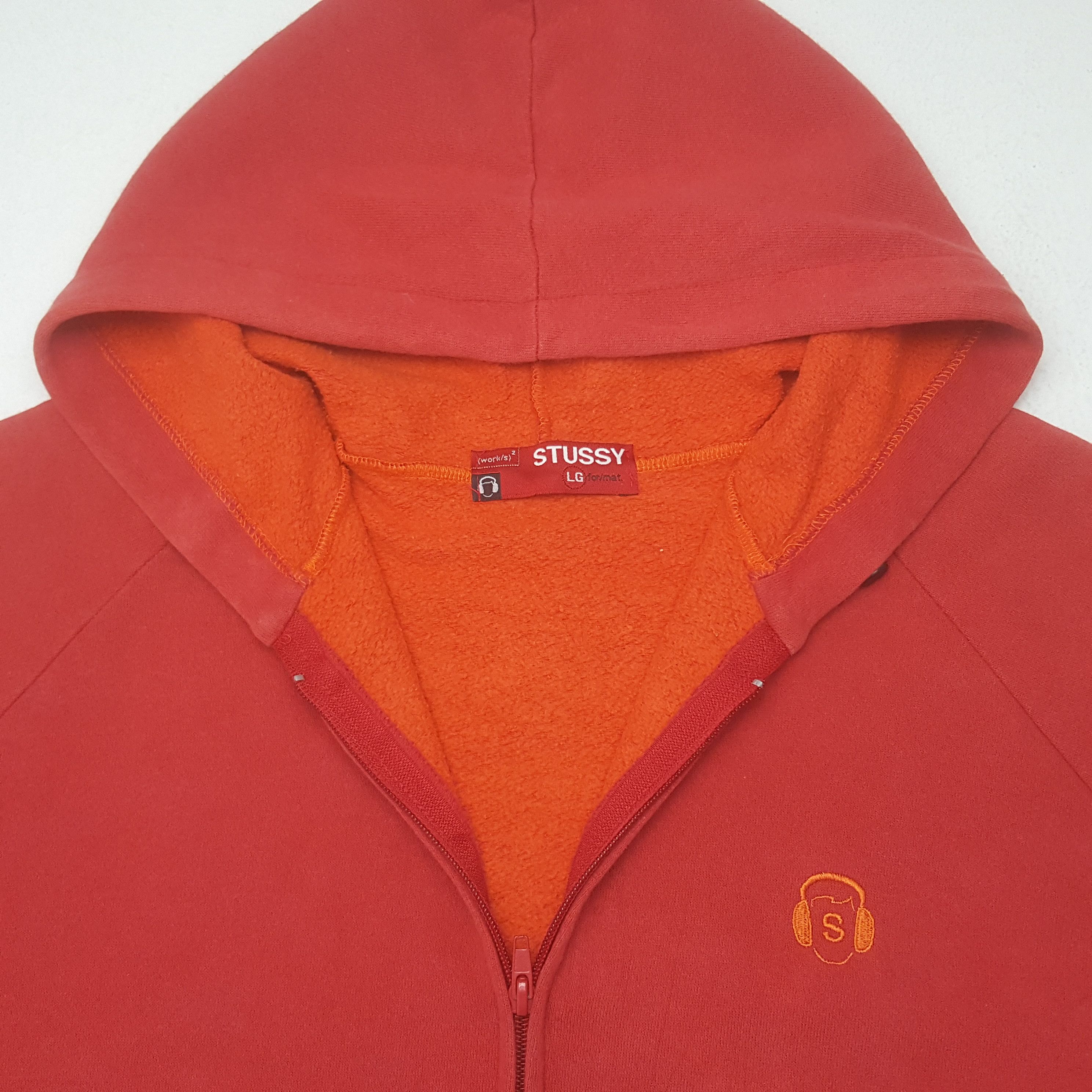 Stussy × Vintage Vintage Stussy Custom Art Zipper Jacket Hoodies Size US XL / EU 56 / 4 - 5 Thumbnail
