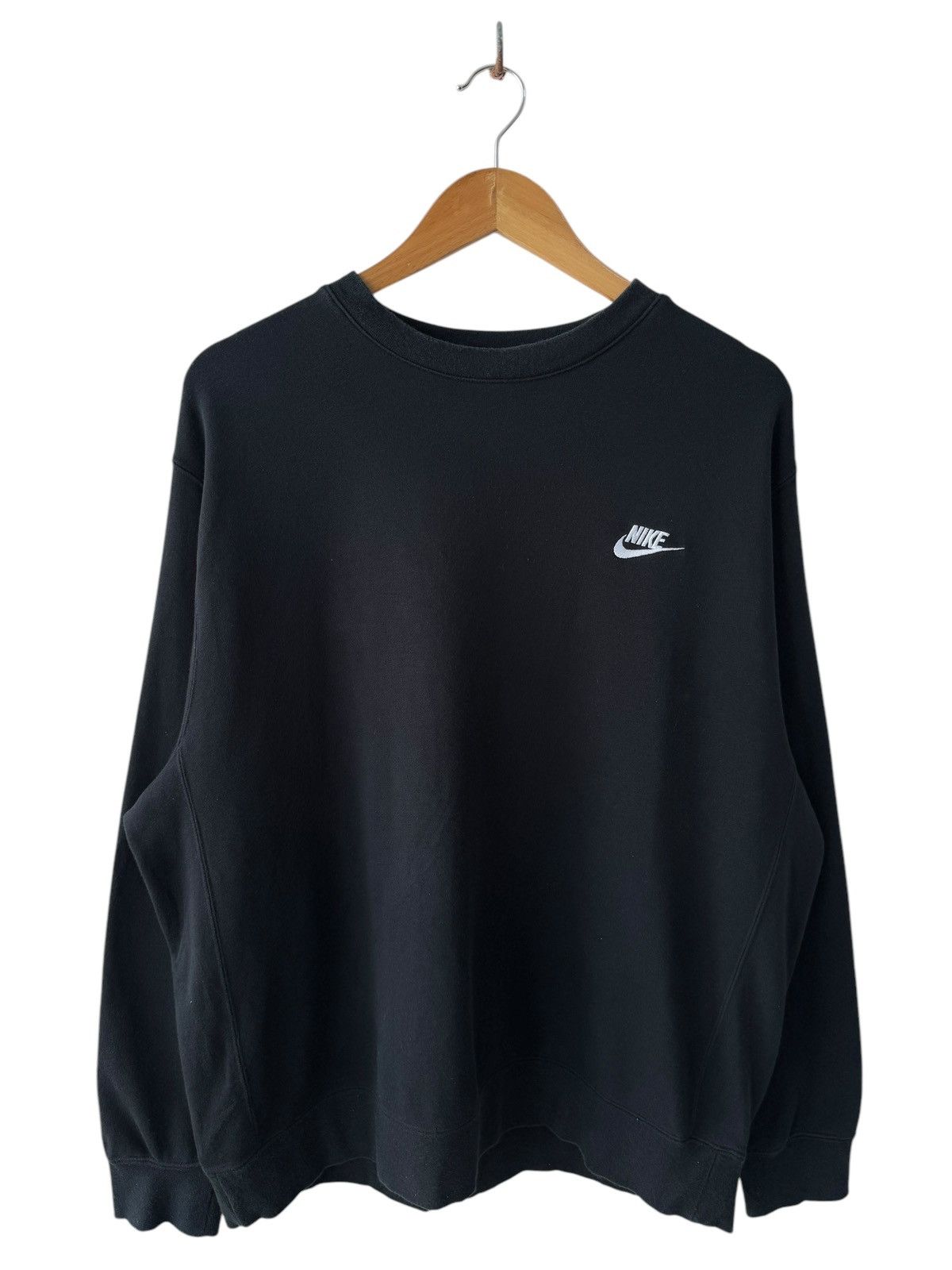Nike Vintage 90s Nike Embroidered Swoosh Sweatshirt Size US XXL / EU 58 / 5 - 1 Thumbnail