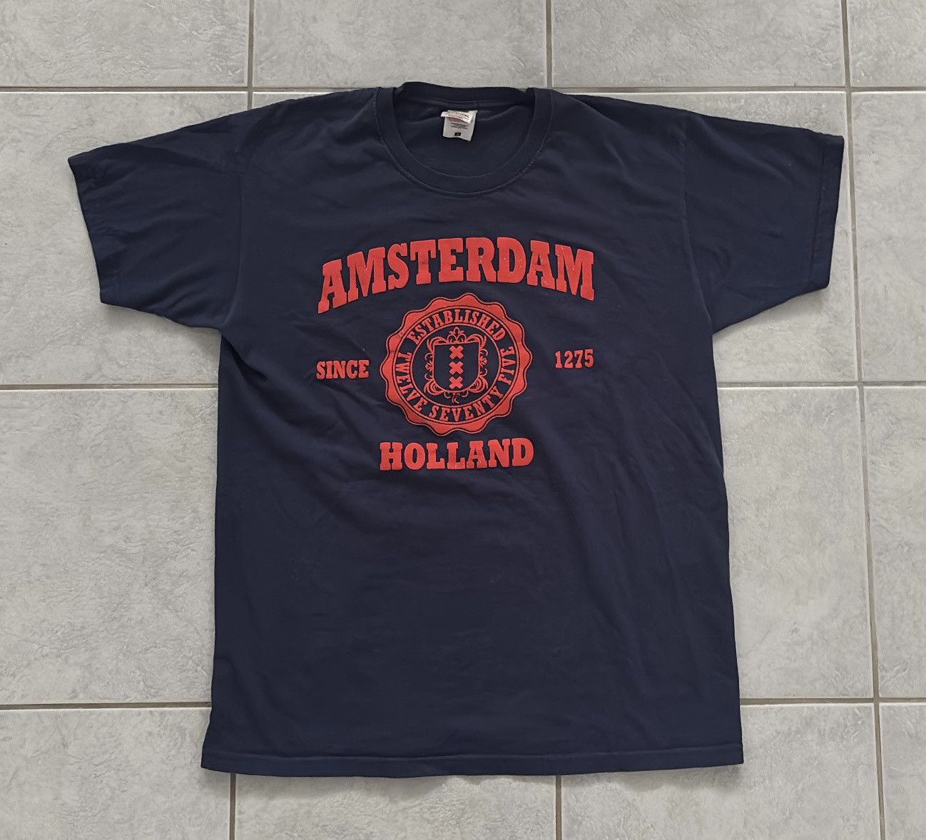 Vintage Amsterdam t shirt Size US M / EU 48-50 / 2 - 1 Thumbnail