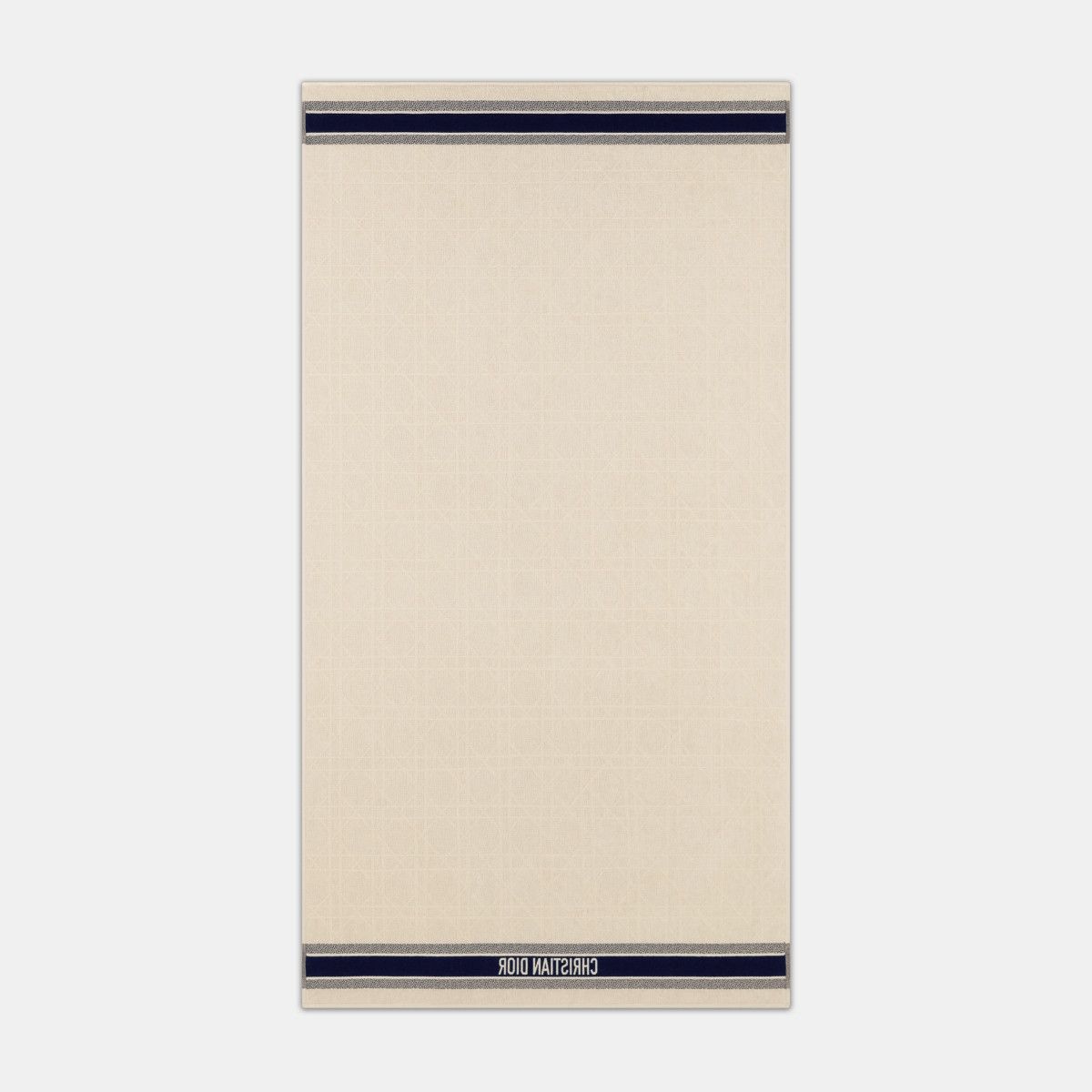 Dior o1bcso1str0226 Size:OS/Macrocannage Beach Towel in White Size ONE SIZE - 2 Thumbnail