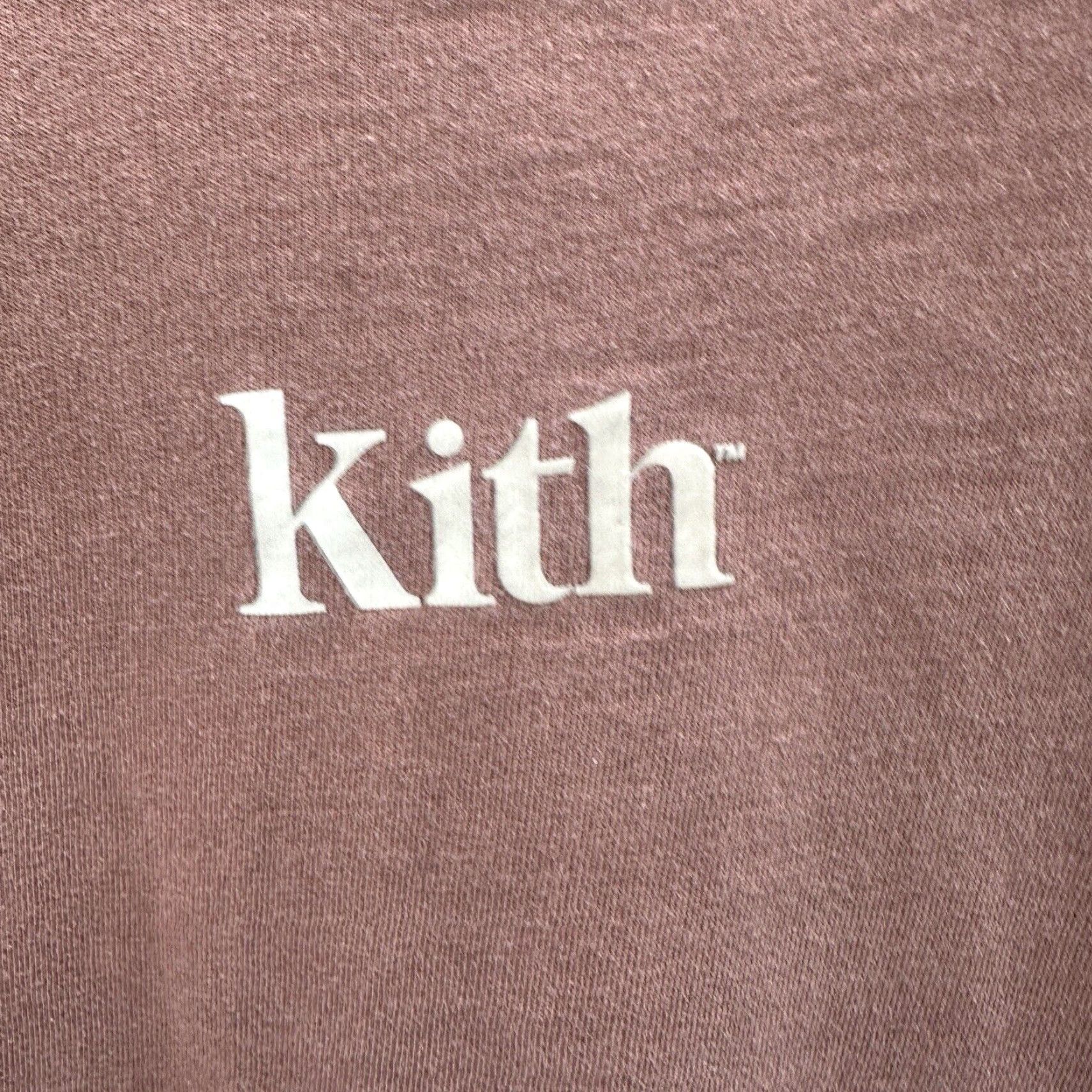Kith Kith Classic Logo Long Sleeve T-Shirt Mens Large Molecule Coral Pink 2020 Size US L / EU 52-54 / 3 - 7 Thumbnail