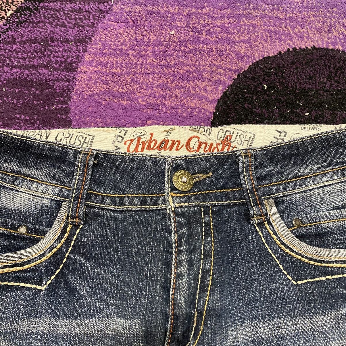 Japanese Brand Vintage Flare Urban Crush Denim Jeans Size US 30 / EU 46 - 4 Thumbnail