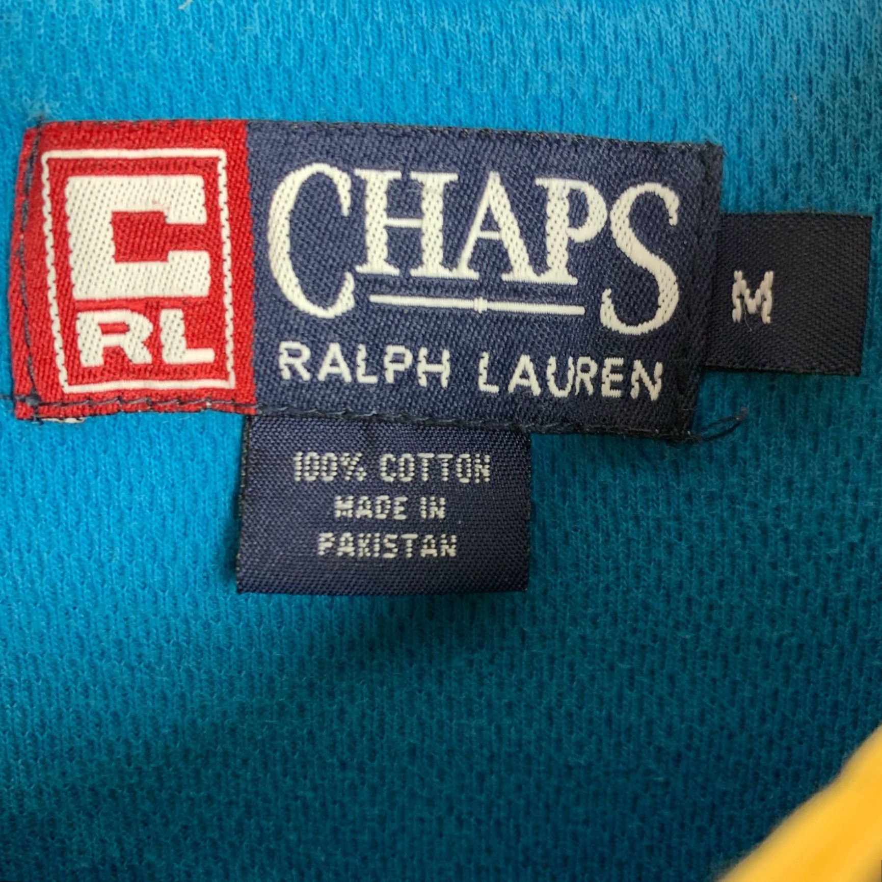 Chaps VINTAGE Chaps Ralph Lauren Polo Blue 90s Short Sleeve Shirt Medium Men Size US M / EU 48-50 / 2 - 3 Thumbnail