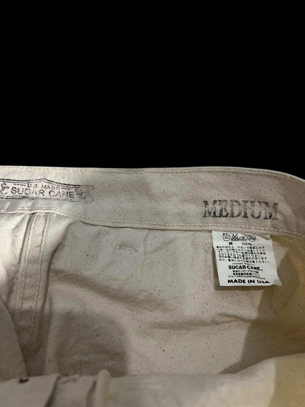 Sugar Cane Vintage Sugar Canes Backle Back Cream Pants Size US 30 / EU 46 - 11 Thumbnail