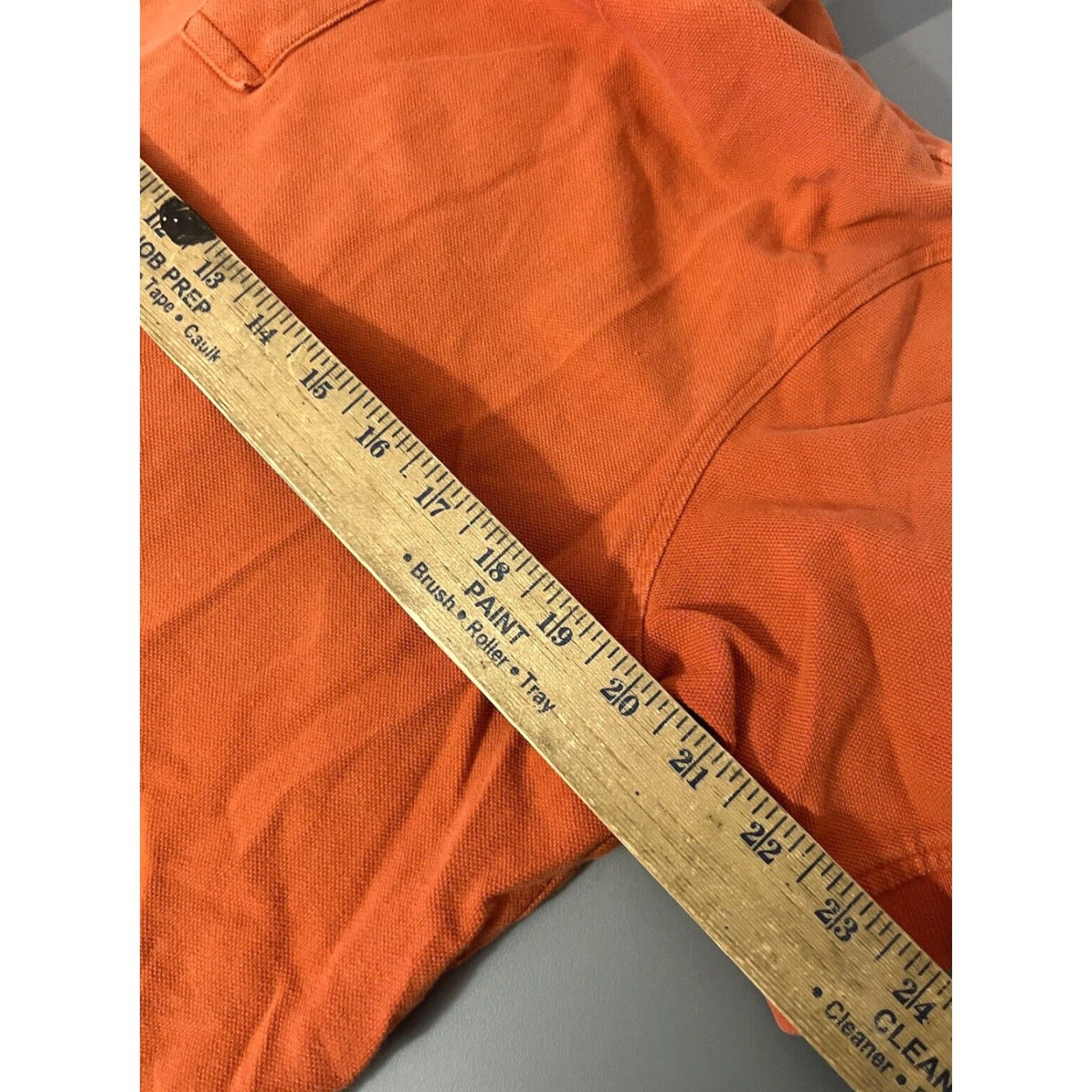 Lands' End Lands End Mens Shirt Size Large Orange Short Sleeve Traditional Fit Polo 90s Mens Size US L / EU 52-54 / 3 - 5 Thumbnail