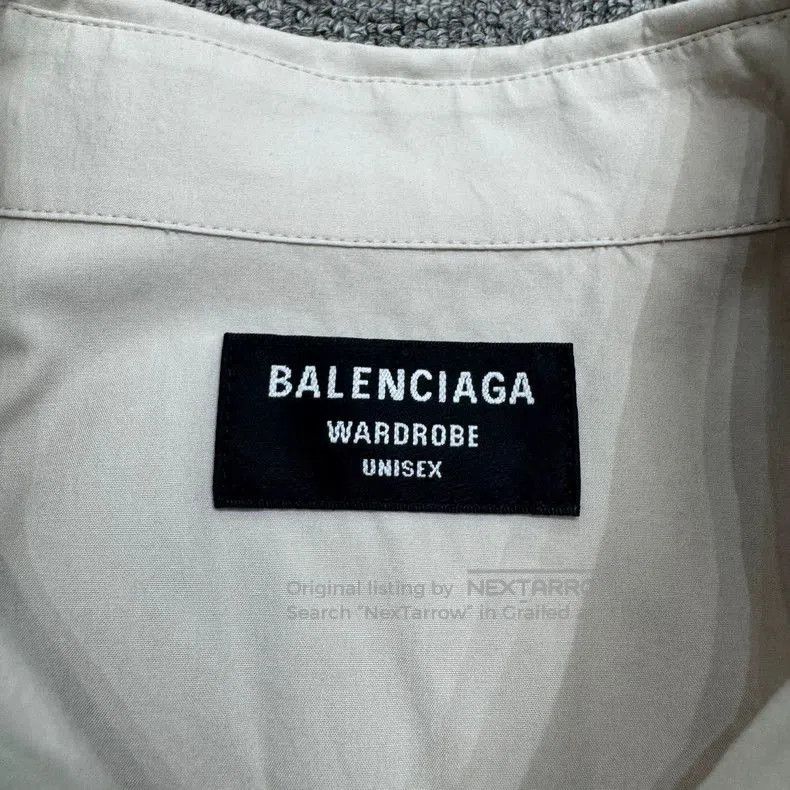 Balenciaga Balenciaga Double Hook Embroidered Shirt. Size US M / EU 48-50 / 2 - 3 Thumbnail