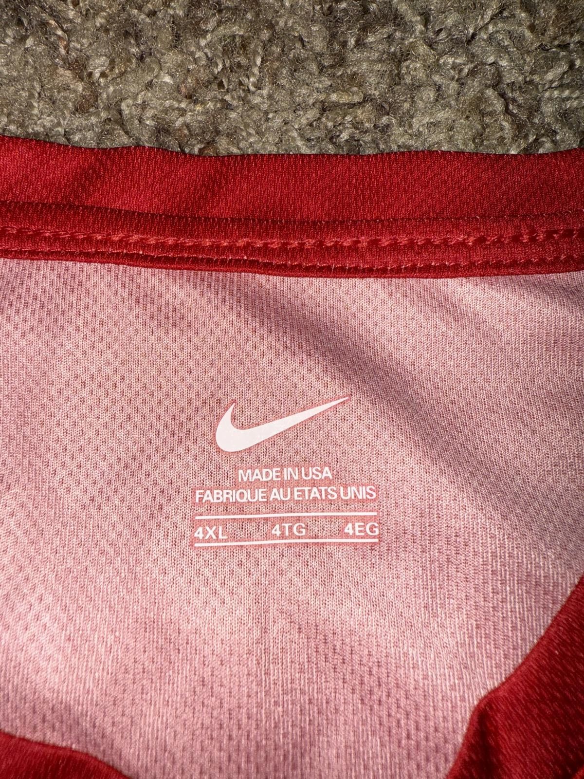 Nike RARE Nike USA Men Official 2012 London Olympic Thrower Shirt Size US XXL / EU 58 / 5 - 7 Thumbnail