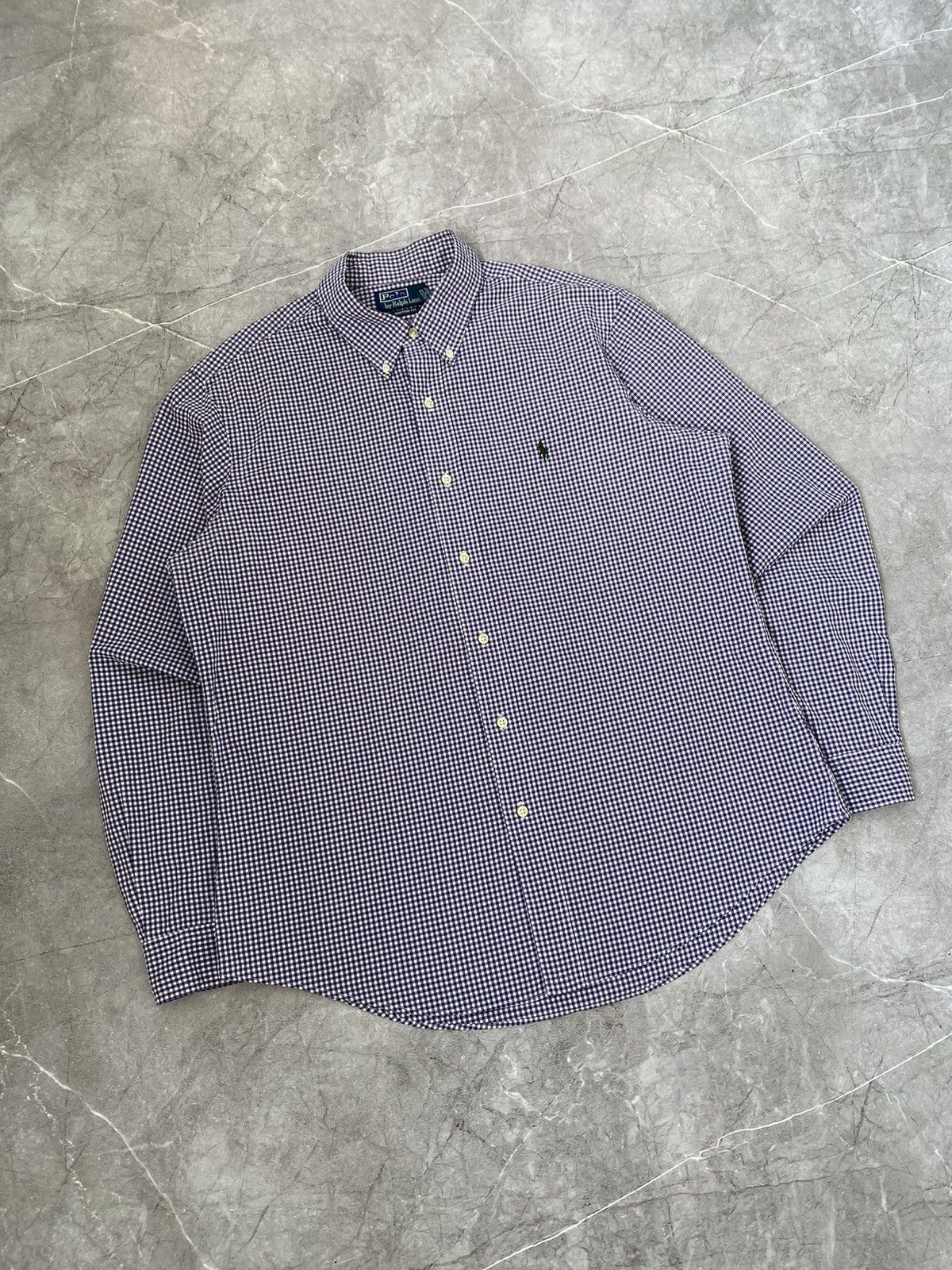 Polo Ralph Lauren Vintage Y2K Polo Ralph Lauren Shirt Button Up Geometric 90s Size US L / EU 52-54 / 3 - 1 Thumbnail