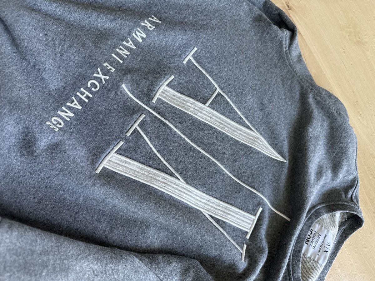 Armani Exchange Armani Exchange icon period logo crewneck sweatahirt Size US L / EU 52-54 / 3 - 4 Thumbnail