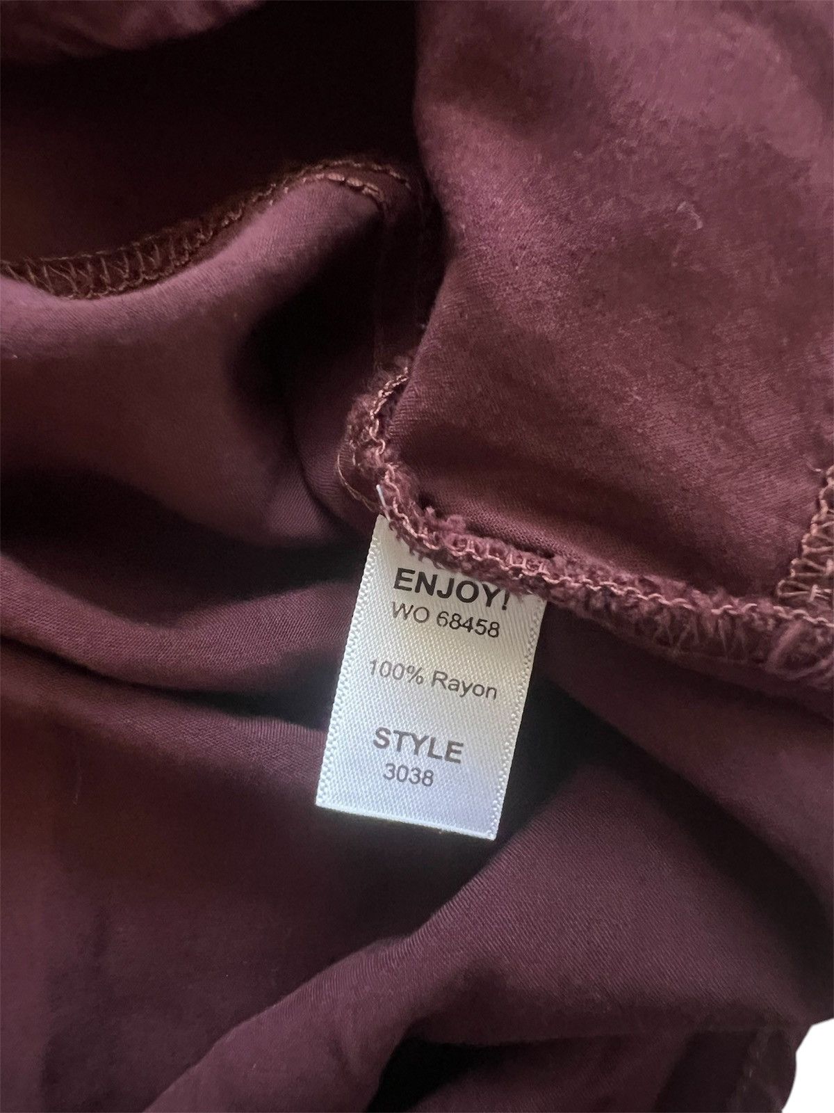 Michael Stars Michael Stars V-Neck Shirt Dress in Rosewood | Medium Size M / US 6-8 / IT 42-44 - 4 Thumbnail