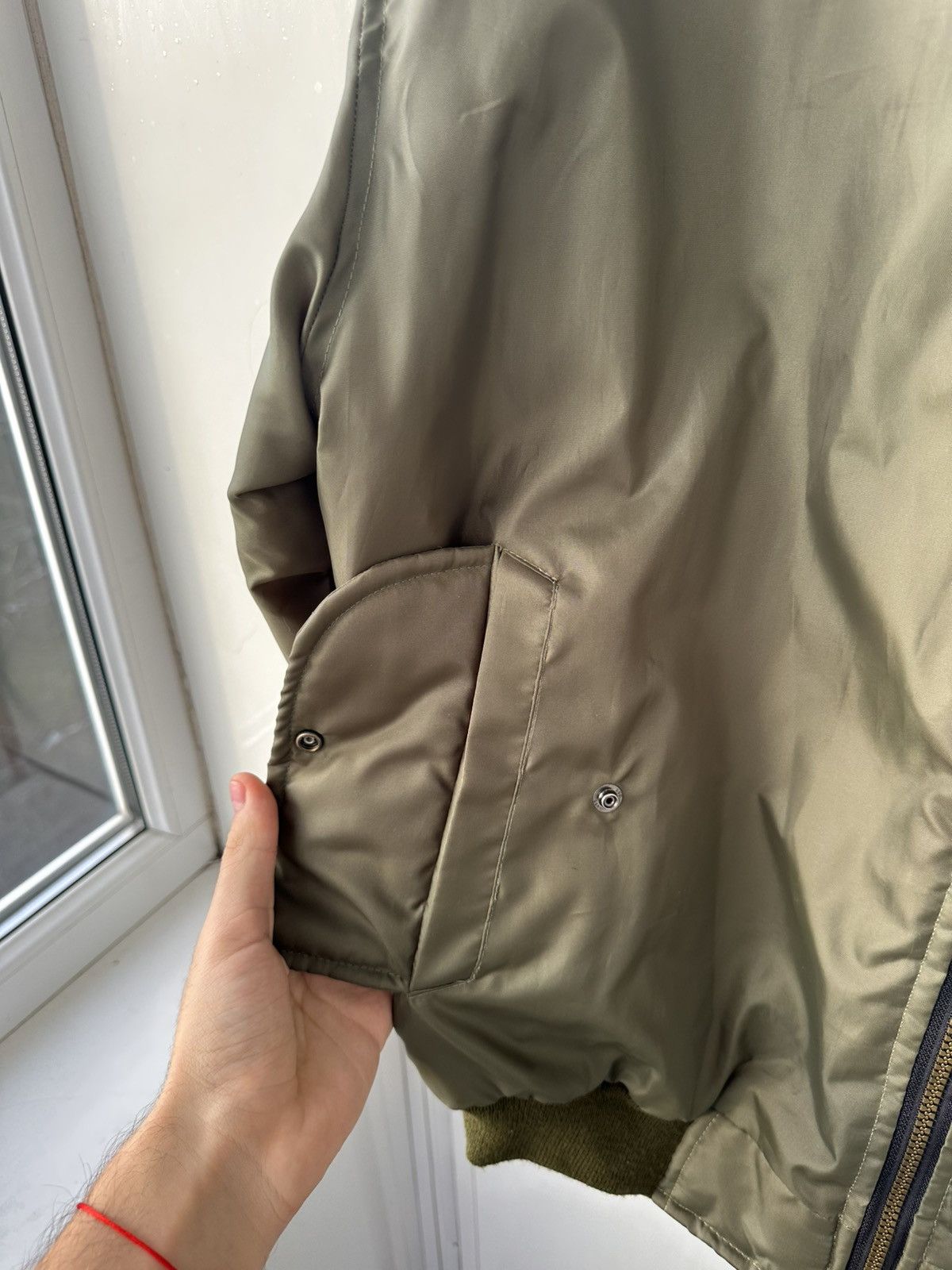 Other Vintage MA-1 Style Overzise Bomber Flyers Jacket Size US XL / EU 56 / 4 - 10 Thumbnail