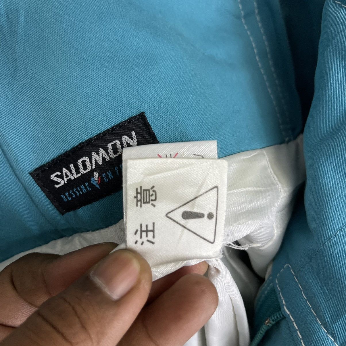 Salomon × Vintage Vintage Salomon Ski Pants Turqouise Size US 32 / EU 48 - 6 Thumbnail