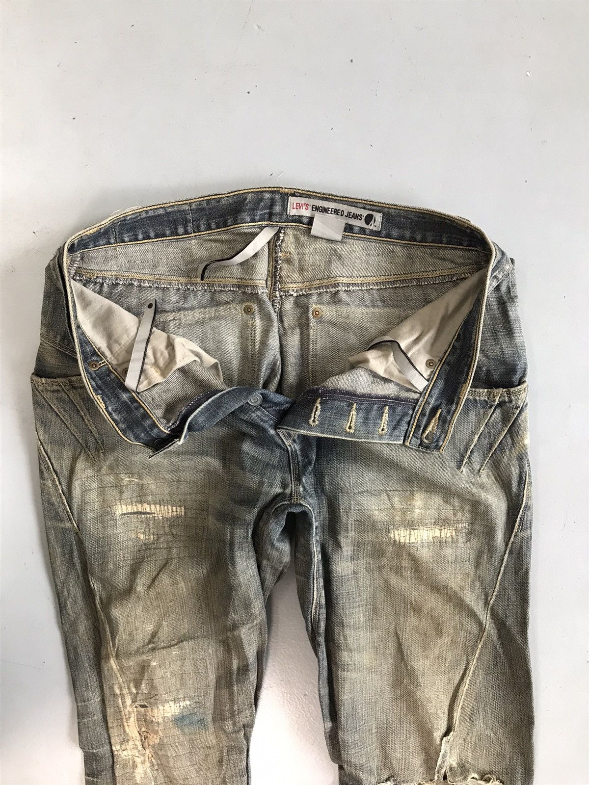 Levi's Vintage Levi’s engineer jeans denim Size US 31 - 5 Thumbnail