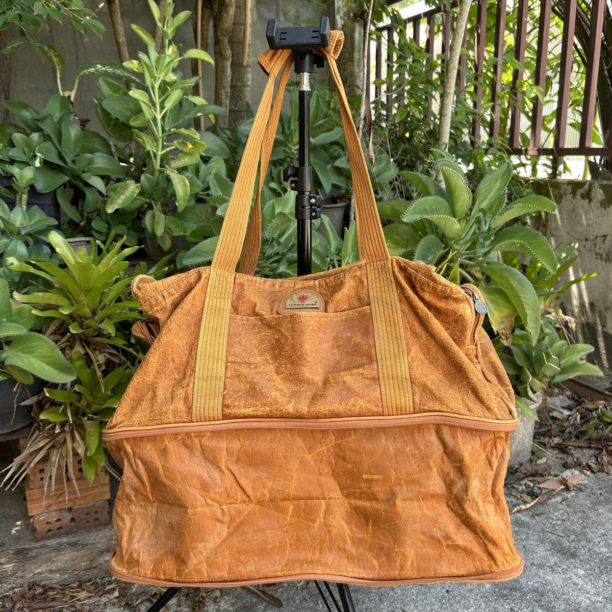 Other Vintage Distubed log bag lumberjack bag Size ONE SIZE - 2 Thumbnail