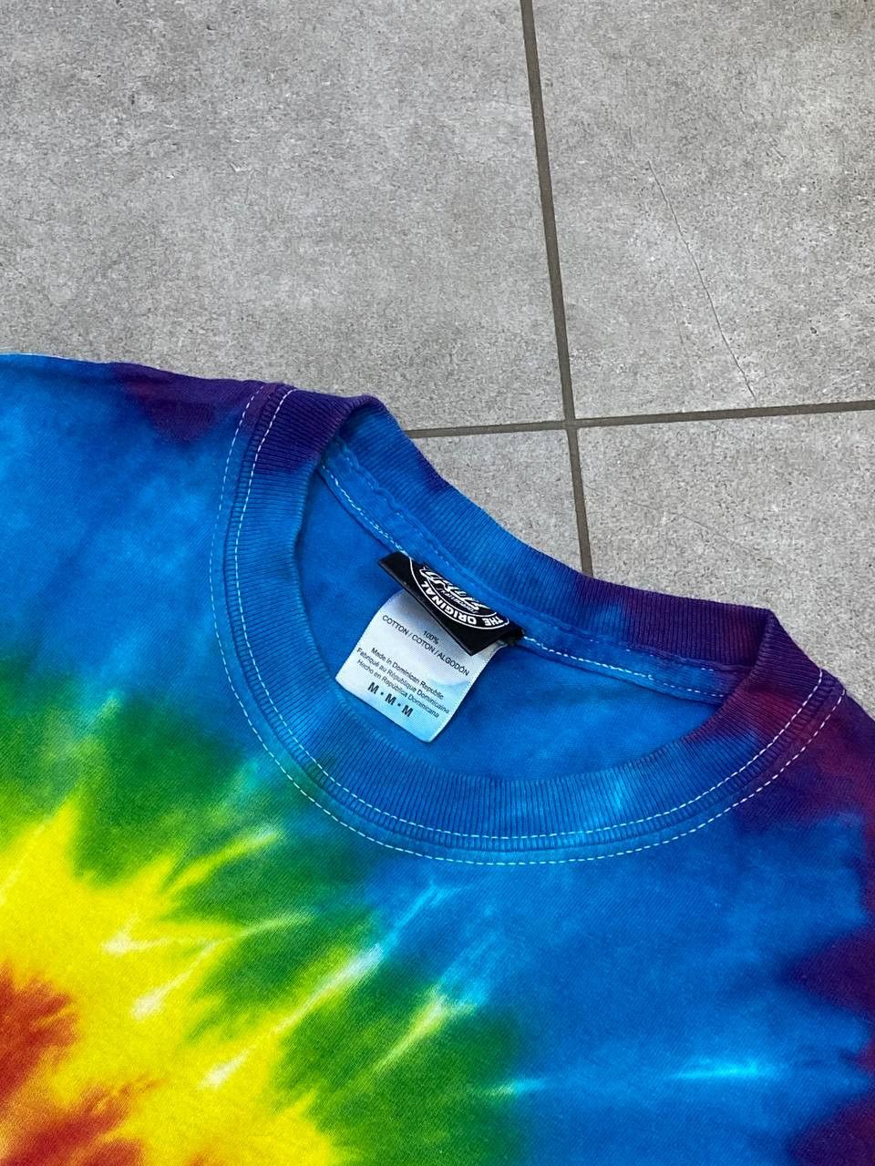 Santa Cruz Skateboards Vintage Santa Cruz Skateboards Hand Print Tie Dye T-Shirt Size US M / EU 48-50 / 2 - 11 Thumbnail