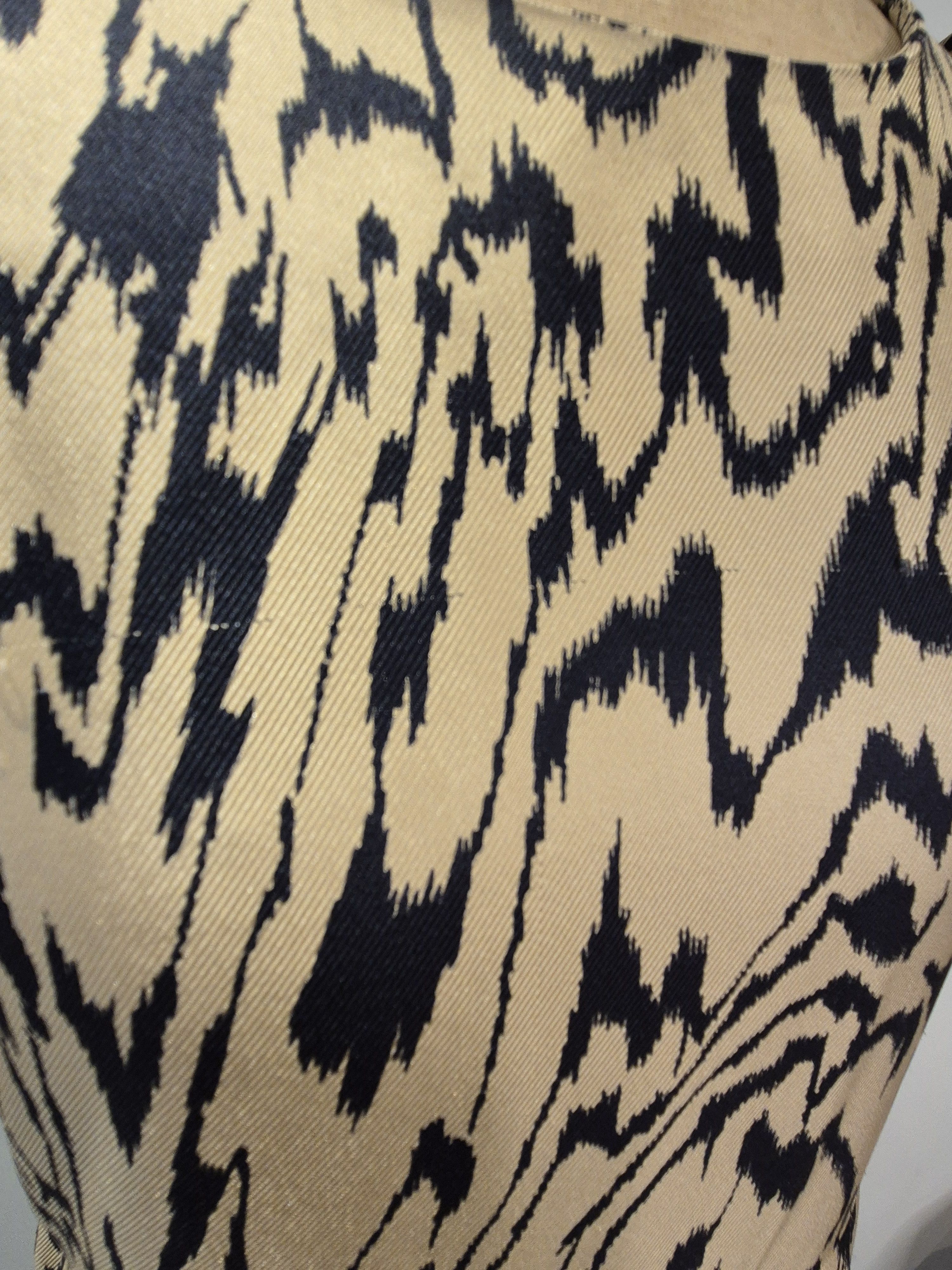 Temperley London Silk tiger print, fitted dress Size S / US 4 / IT 40 - 7 Thumbnail
