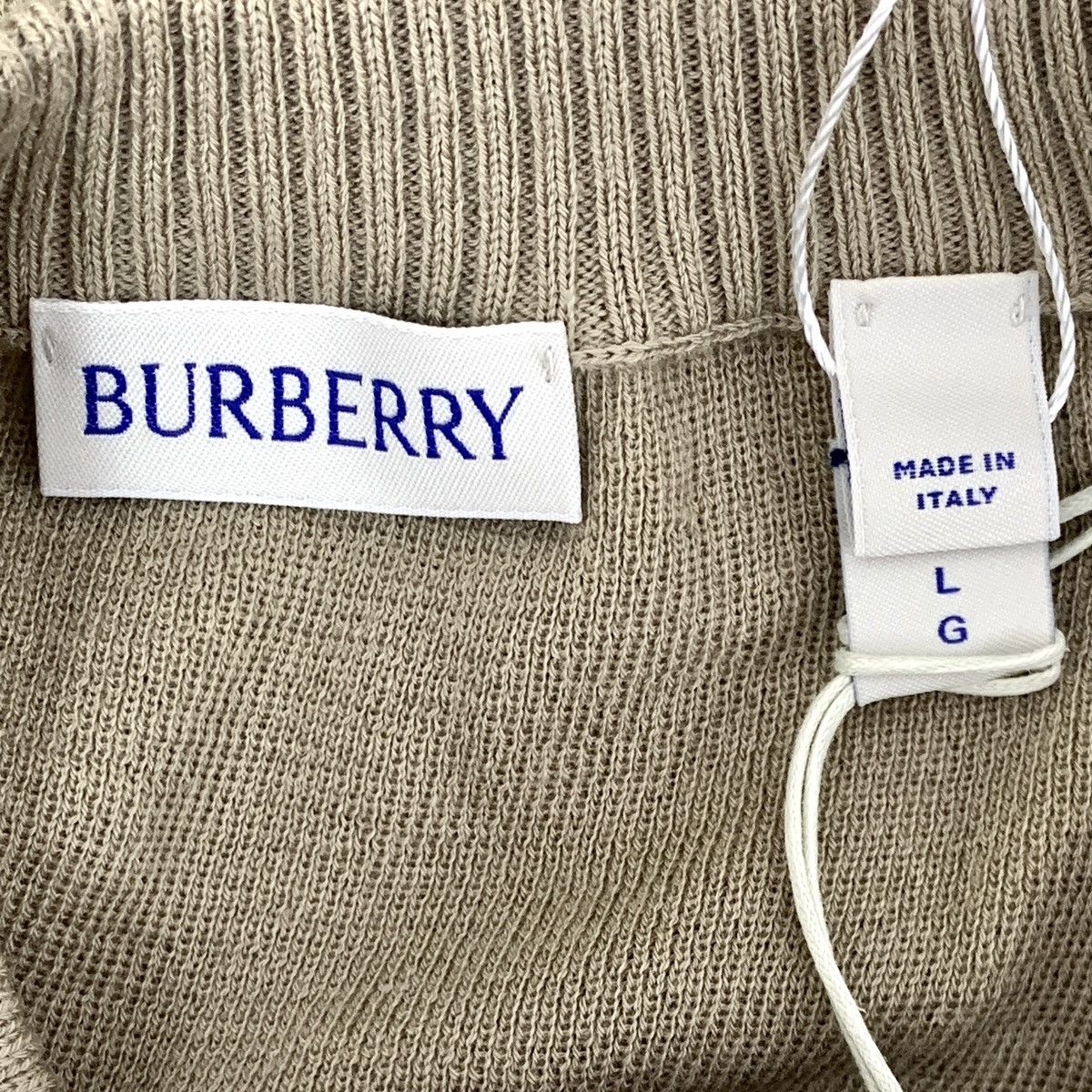 Burberry Burberry Brown Wool Crew Neck Long Sleeve Knit Sweater K26WX Size US L / EU 52-54 / 3 - 5 Thumbnail