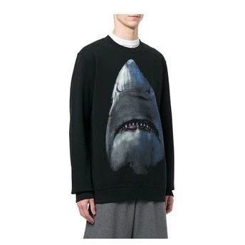 Givenchy Givenchy Shark hoodie, size OS M, classic black label Size US M / EU 48-50 / 2 - 5 Thumbnail