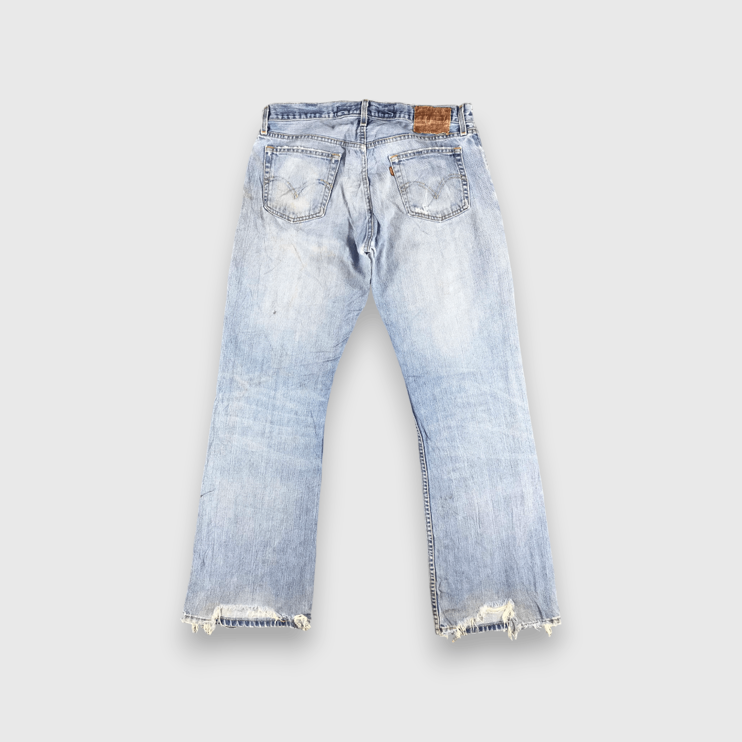 Levi's Vintage 90s Light Wash Levis 527 Jeans-J2055 Size US 34 / EU 50 - 2 Thumbnail