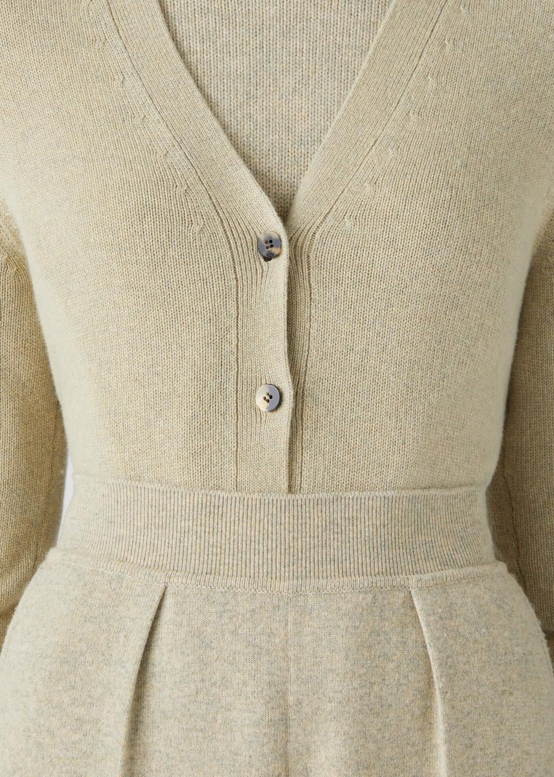 Loro Piana o1srvl11e0125 FAO1998 Parksville Cardigan in Light Green Size M / US 6-8 / IT 42-44 - 3 Thumbnail