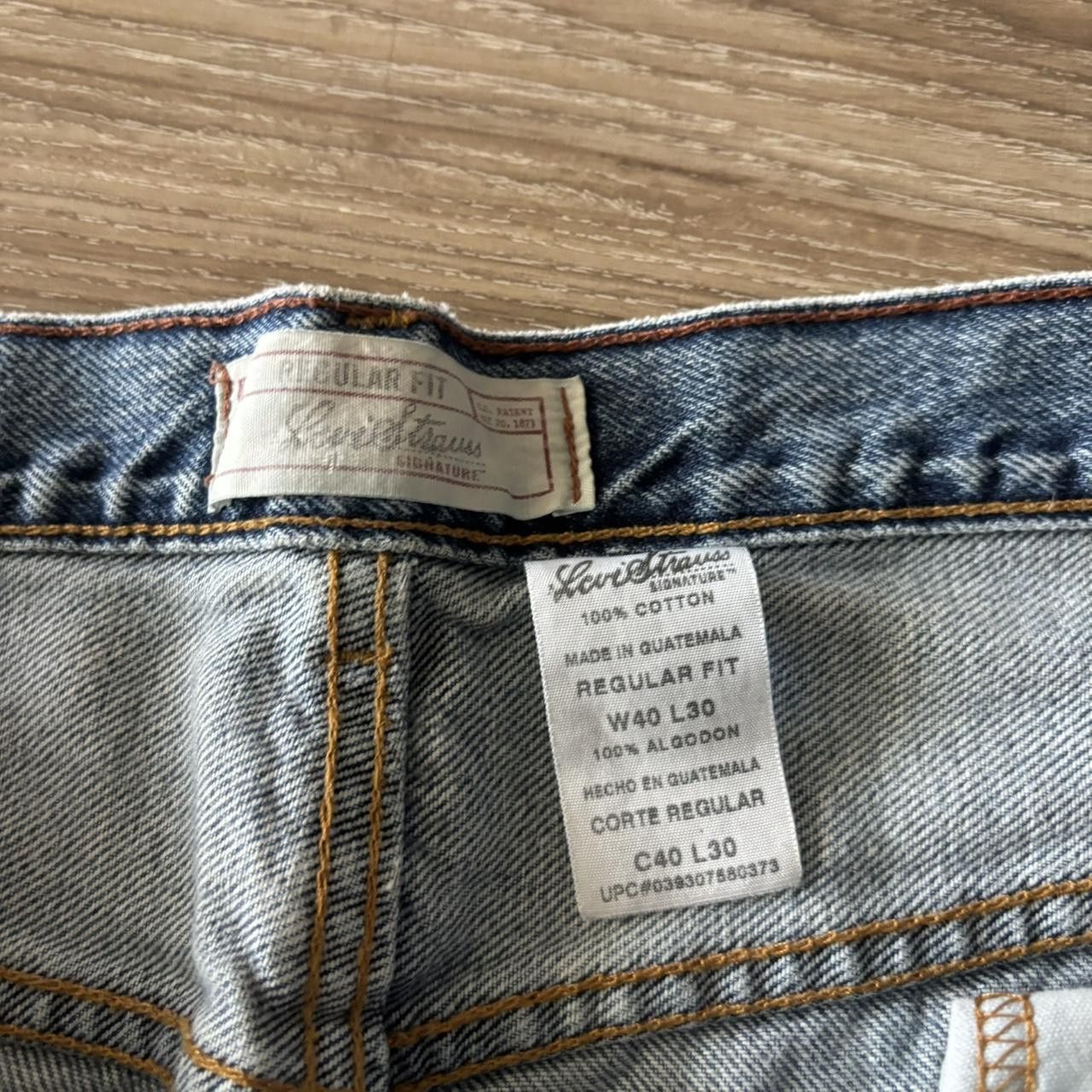 Levi's Crazy Vintage Y2K/2000s Baggy Levis Medium Wash Denim Jeans! 38x30 Size US 38 / EU 54 - 8 Thumbnail