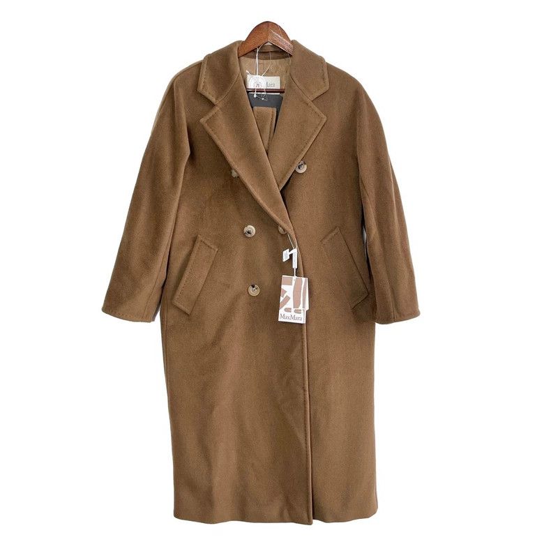 Max Mara Max Mara 101801 Classic double-faced woolen loose breasted Size L / US 10 / IT 46 - 1 Thumbnail