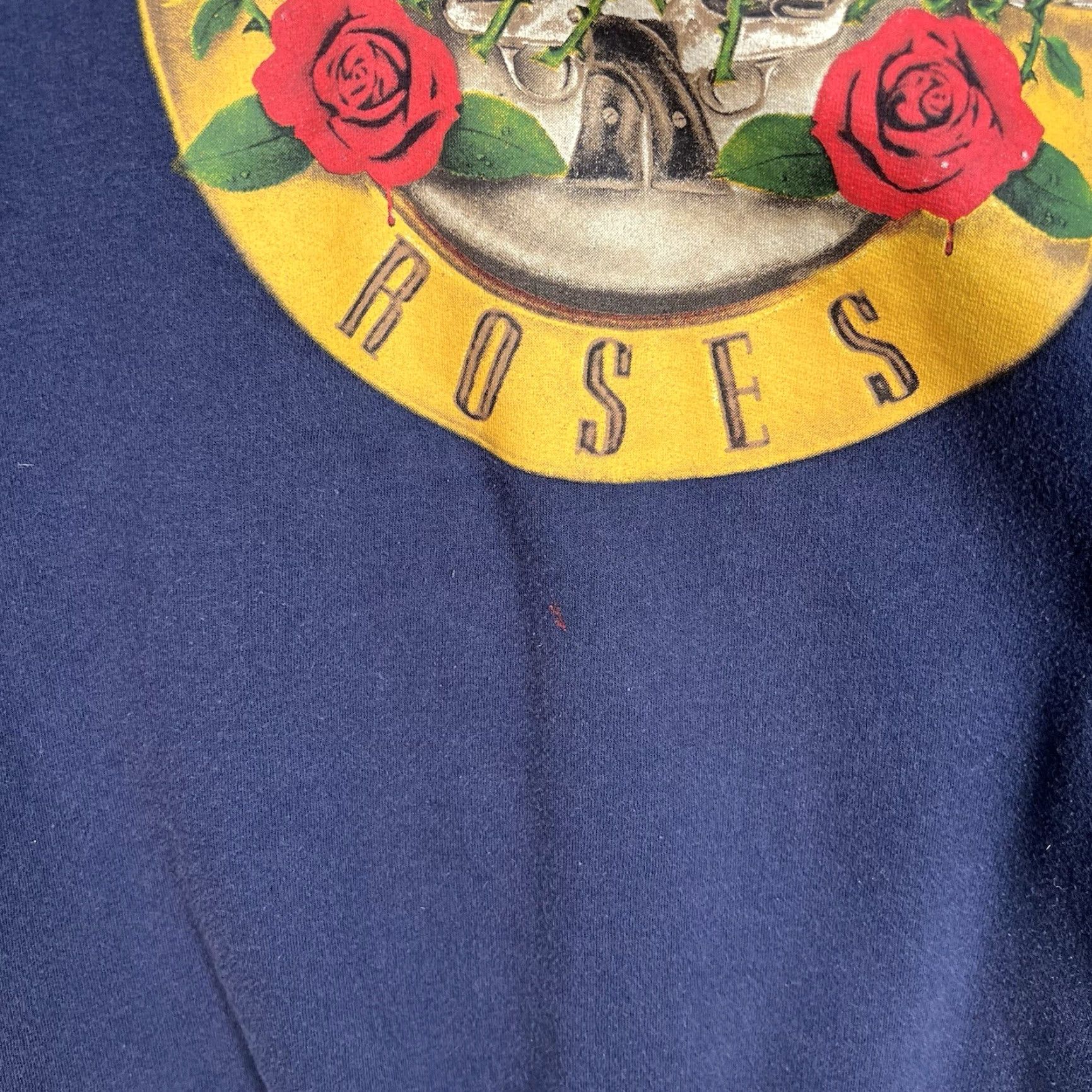 Vintage Guns N' Roses Sweatshirt Shirt Adult Small Blue Pullover Mens Vintage/Promo Crew Neck Shirt Size US S / EU 44-46 / 1 - 7 Thumbnail