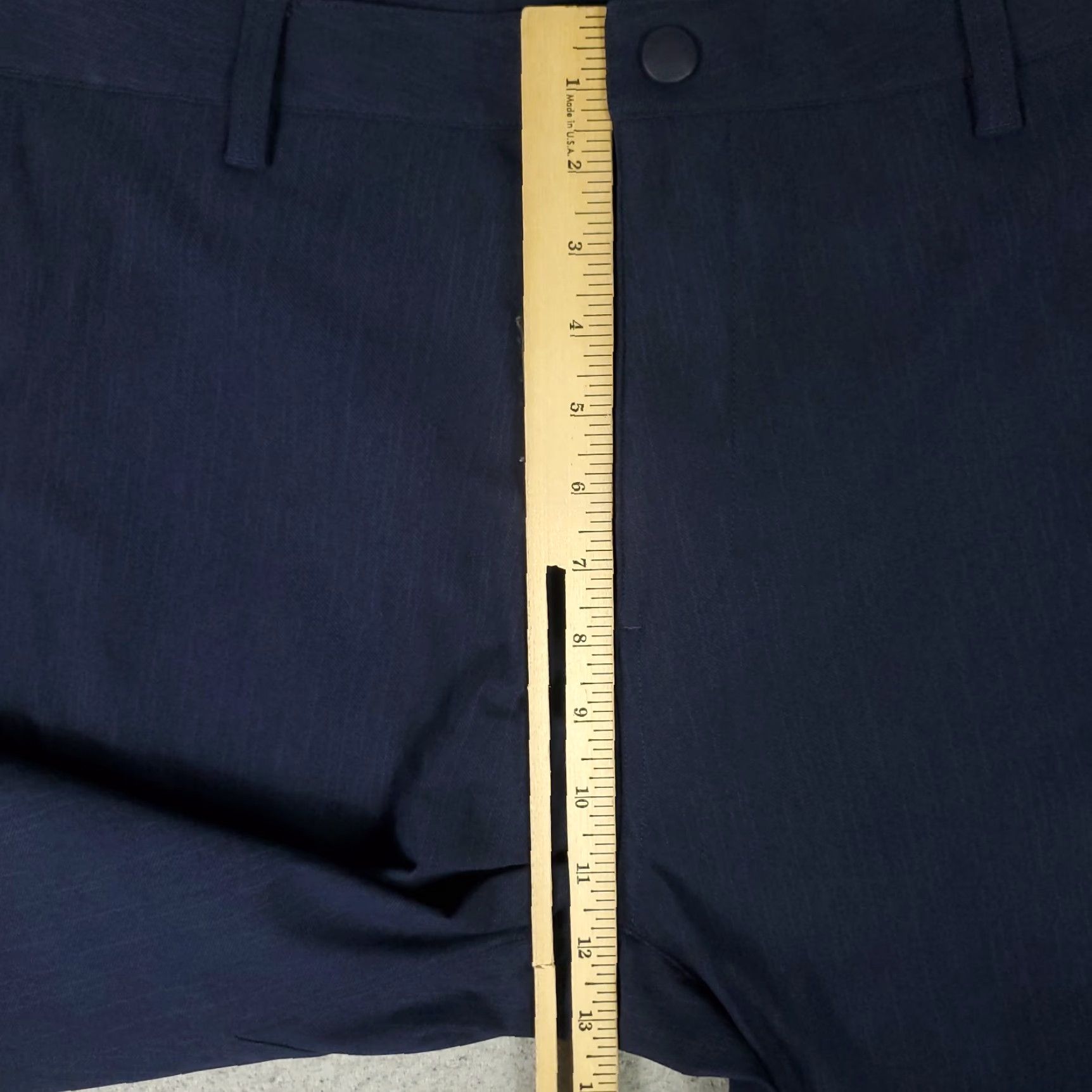 Rhone Rhone Pants Mens 38x33 Blue Chino Straight Flat Front Slim Casual Business Formal Workwear 38 Inseam 33 Size US 38 / EU 54 - 4 Thumbnail
