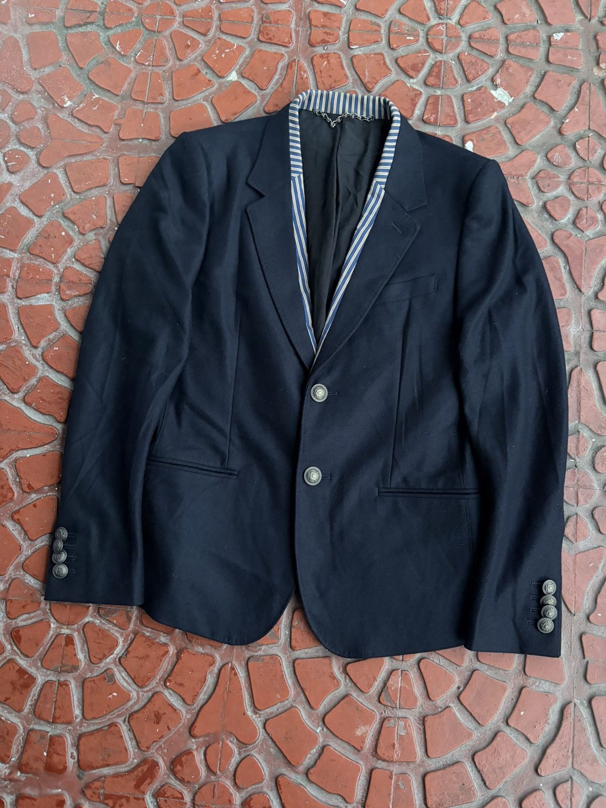 Maison MIHARA YASUHIRO MIHARA YASUHIRO SINGLE BREASTED BLAZER Size 46S - 2 Thumbnail