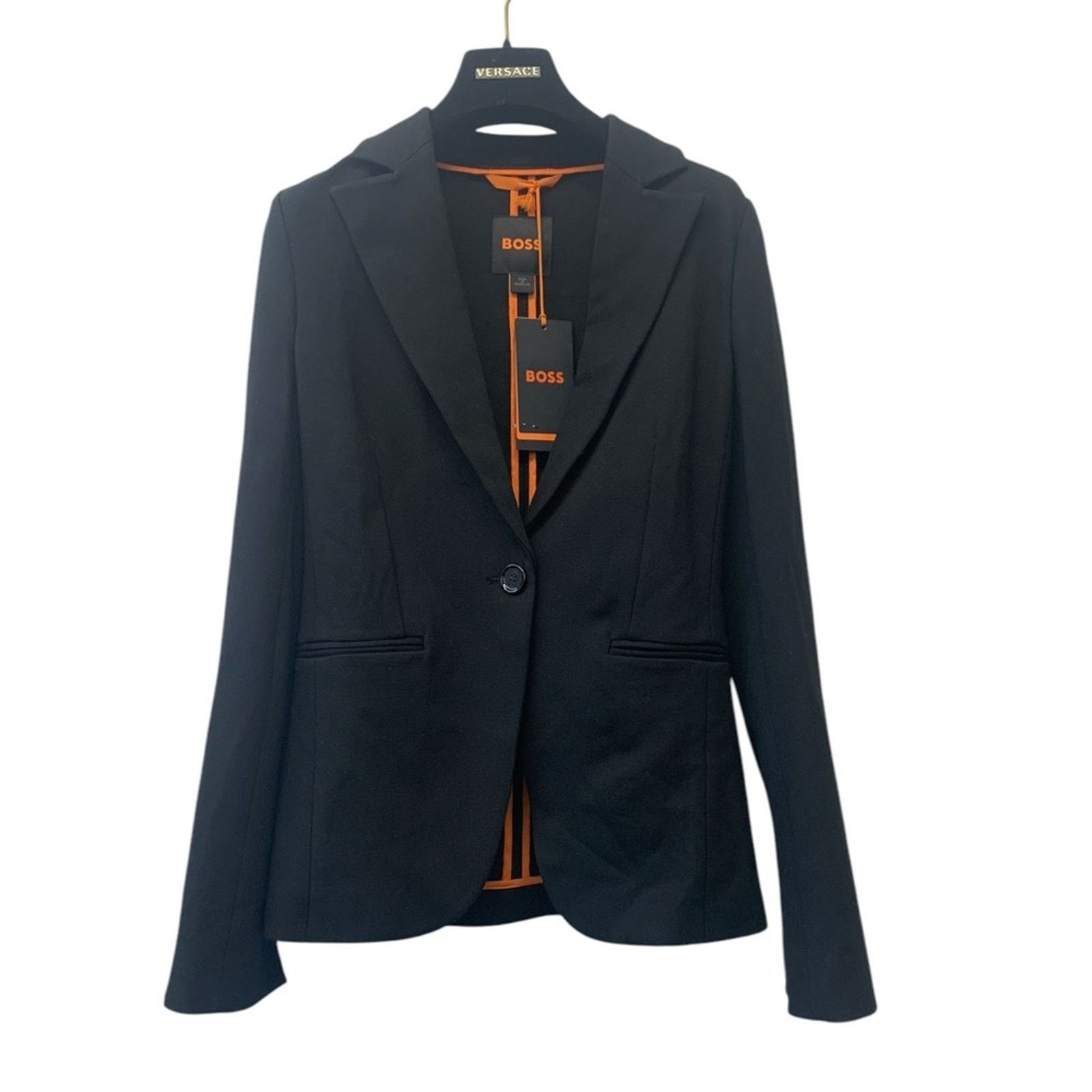Hugo Boss Hugo Boss Single Button Jacket Slim Fit Black Size US 2 NWT Size XS / US 0-2 / IT 36-38 - 6 Thumbnail