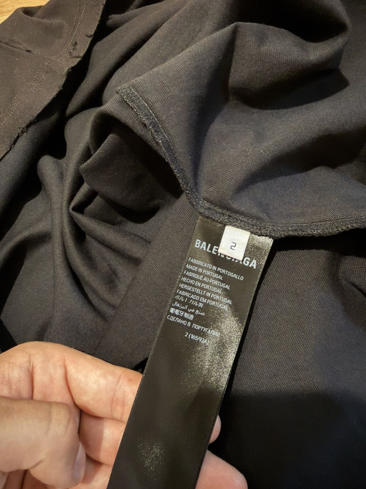 Balenciaga Balenciaga No logo shirt Size US L / EU 52-54 / 3 - 5 Thumbnail