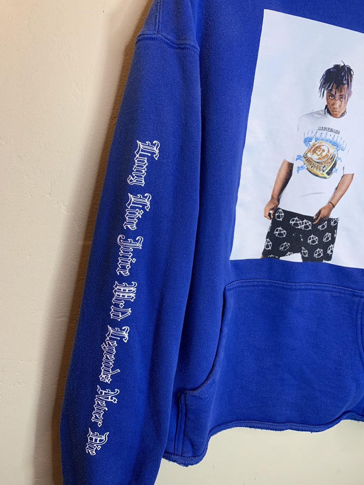 999 Club × Revenge *RARE* Revenge x Juice WRLD Legends Never Die Art Rap Hoodie Size US M / EU 48-50 / 2 - 3 Thumbnail