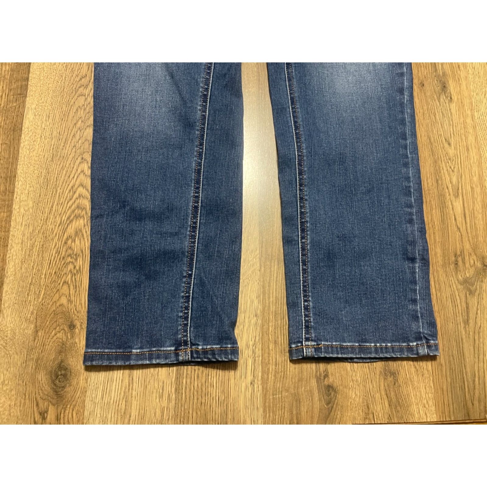 Vintage Time And Tru Jeans, Women's Size 8, Denim, Straight, 5-Pocket Design, Blue, Jeans, Regular, Pockets, Time and Tru, Women, 8, Blue Size 30" / US 8 / IT 44 - 3 Thumbnail