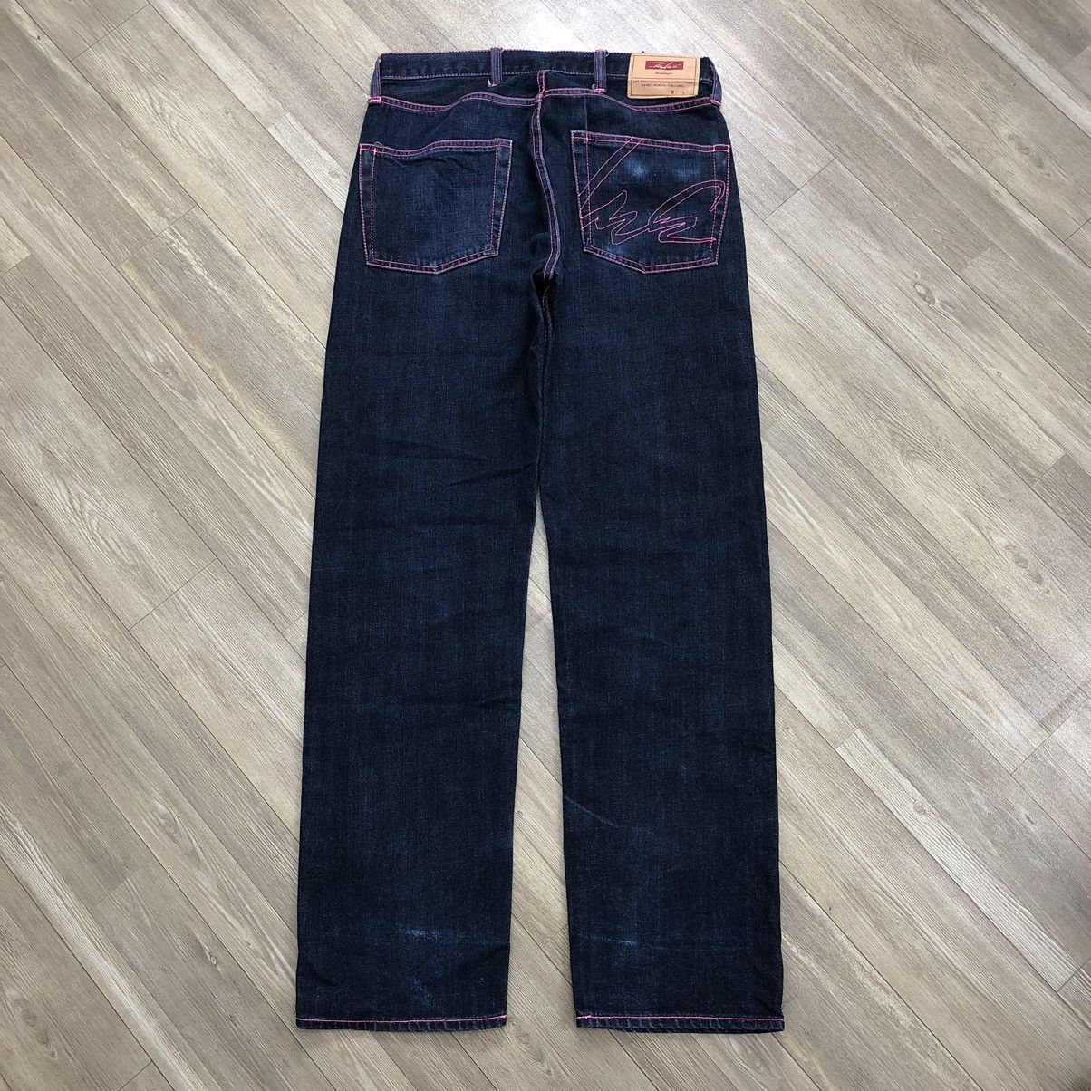 Futura Vintage Futura Lavoratories Pinky Stitch Blue Jeans Size US 30 / EU 46 - 1 Thumbnail