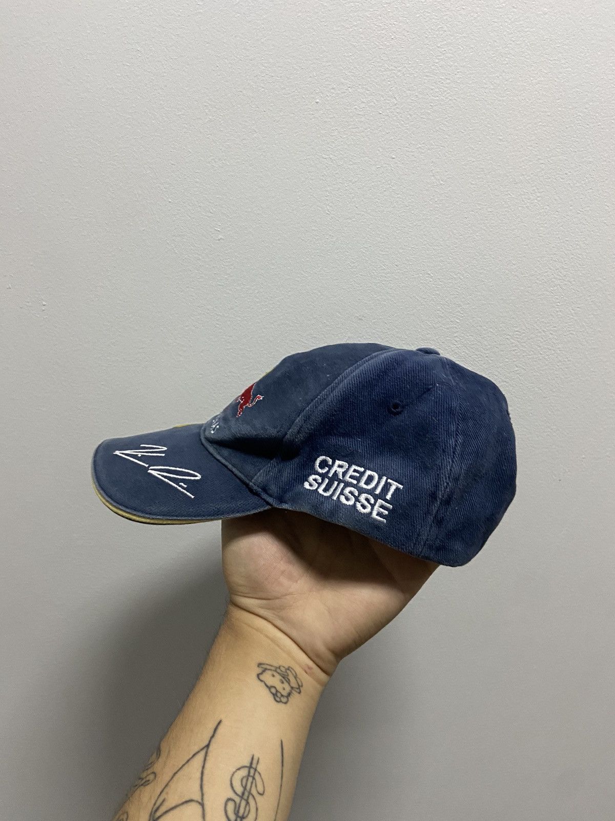 Red Bull × Vintage Red bull sauber Petronas racing cap vintage big logo Size ONE SIZE - 5 Thumbnail