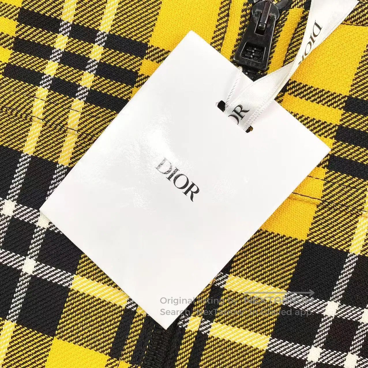 Dior Dior Plaid slip dress| Size XS / US 0-2 / IT 36-38 - 6 Thumbnail