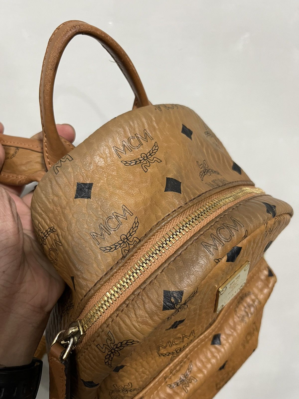 MCM Mcm leather backpack Size ONE SIZE - 17 Thumbnail