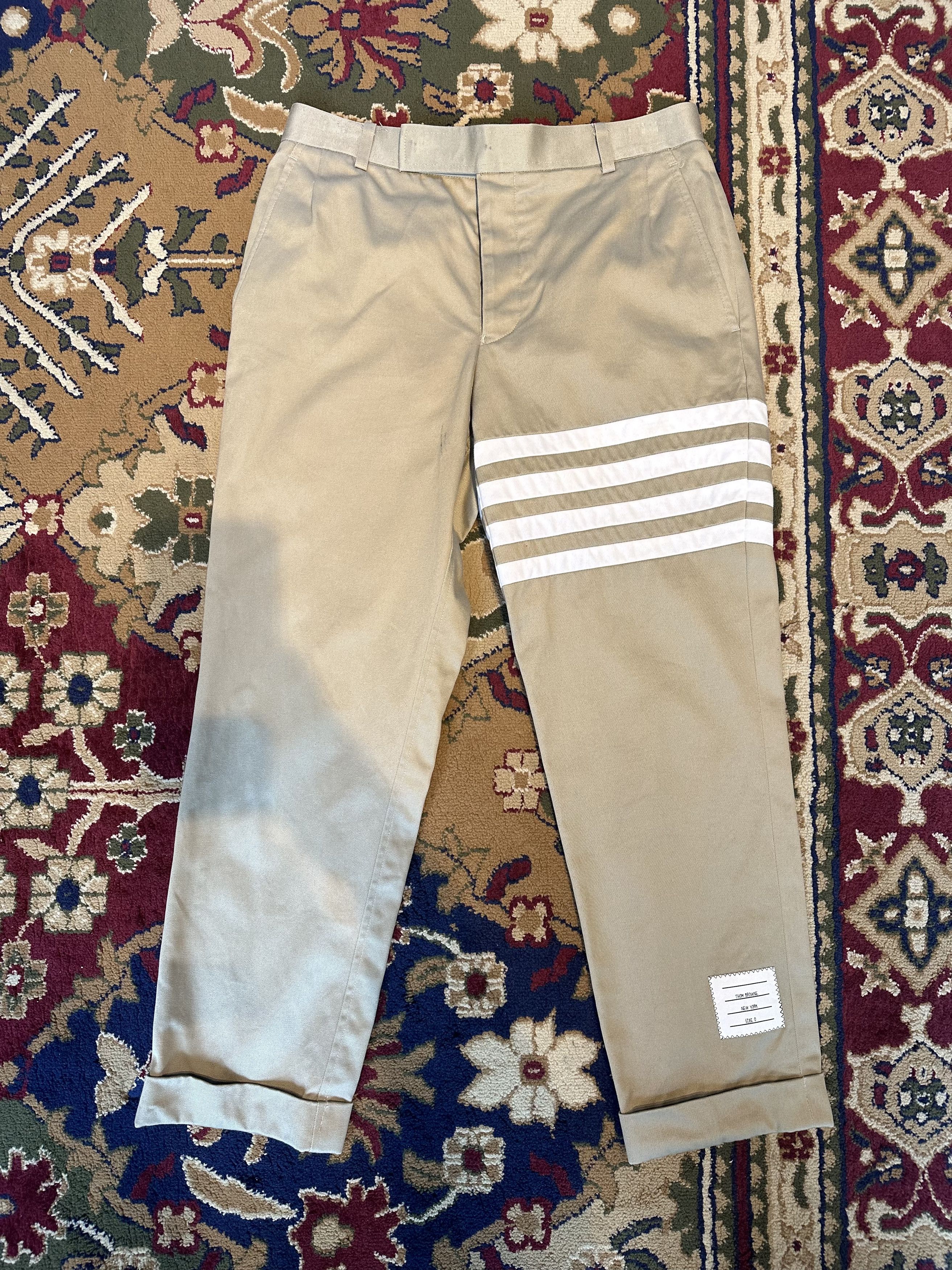 Thom Browne 4 bar Chino trousers