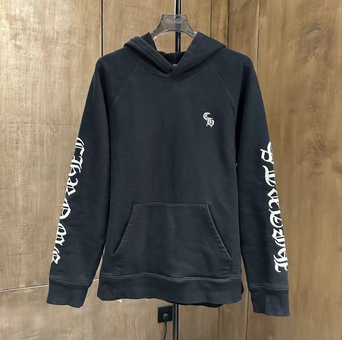 Chrome Hearts CHROME HEARTS Size L Sanskrit embroidered black hoodie xy Size US L / EU 52-54 / 3 - 1 Thumbnail